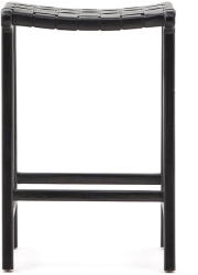 Kave Home Fekete mahagóni fa bárszék Calixta - Kave Home