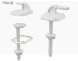 Alcadrain ALCA WC ülőke zsanér A60 WC ülőkéhez, műanyag (P0009-ND) (P0009-ND)