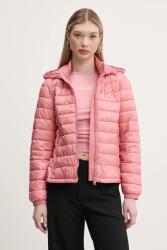 Guess Jeans rövid kabát - rózsaszín XS - answear - 35 990 Ft