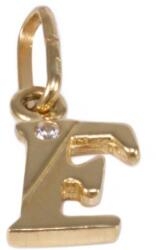Ékszershop Köves E betű arany medál (1331872)