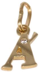 Ékszershop Köves Á betű arany medál (1331869)