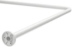 NewHome Fehér zuhanykarnis | 90×90cm (7340 )