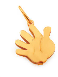 Heratis Forever Aranyozott ezüst medál Kéz IS2389Y