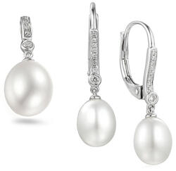 Heratis Forever Gyémántokkal kirakott gyöngy Siena, fehér arany IZBR110AS