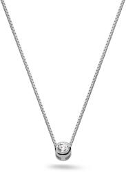  Ezüst nyaklánc cirkóniával díszített kockával Cube IS4999A