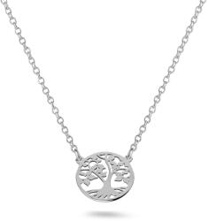  Ezüst nyaklánc faragott életfával IS4287AN