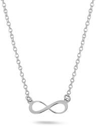  Ezüst nyaklánc végtelen szimbólummal IS4286A