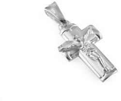 Heratis Forever Ezüst medál Jézus a kereszten dombornyomattal IS1258