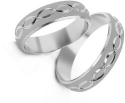 Heratis Forever Ezüst jegygyűrű, végtelen minta 5 mm STOB125AG