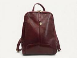 CsillaBőrdíszmű Hátizsák: padlizsán, lila bőr, 1 rekeszes (1163973)