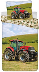 Jerry Fabrics Traktor Red ágyneműhuzat 140×200 cm, 70×90 cm (JFK130408)