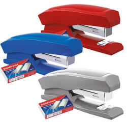 ErichKrause Tűzőgép ErichKrause Elegance No. 10 20 lap vegyes színek + tűzőkapocs bliszteres (13905)