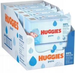 Huggies Pure Nedves törlőkendő Csecsemőknek Kíméletes 10x56 db (5029054659571)