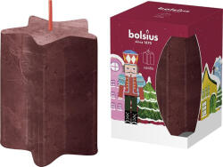 Bolsius Pillar gyertya, csillag alakú, 100x70 mm (STP012172600)