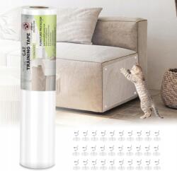 CE Bútorvédő fólia macska karcolások ellen, 30cm×5m, átlátszó (X001WTEHG9)