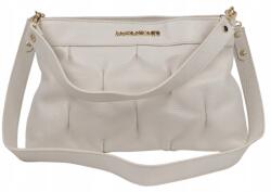 Massimo Connti Massimo Contti kézitáska postás táska valódi bőr bézs válltáska (562 BEŻ)