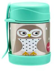 3 Sprouts termosz evőeszközzel 350 ml - bagoly