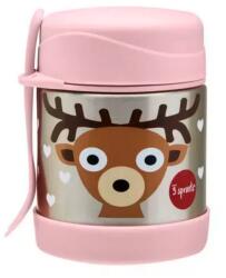 3 Sprouts termosz evőeszközzel 350 ml - szarvas