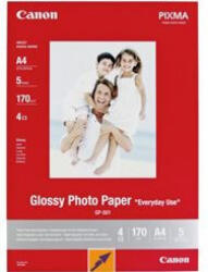 Canon GP-501 fényes fotópapír (A4, 5 lap, 170g) (0775B076) - smartbyte