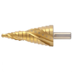 MTX 6-30mm lépcsősfúró csavart horony, 2 éllel háromszög befogással TIN (723579) - jooszerszam
