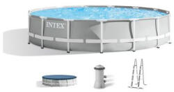 Intex Intex® Prism Frame Premium 26724 medence (szűrő, szivattyú, letra, ponyva) (STP018050320)