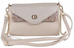 CHIARA kézitáska, postás táska, bézs, ökológiai, válltáska (K7018 KOSTA)