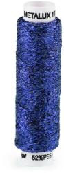 Metalux lurex hímzőcérna, kézi hímzéshez, 100m, 240299, kék