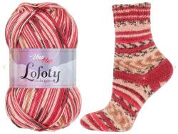 Vlna Hep Vlna Hep, önmintázó zoknifonal, 100g, 290777-7815, piros