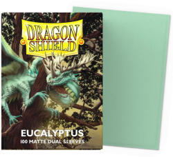  Dragon Shield Standard Matte Dual Sleeves - Eucalyptus Lehel (100db/csomag)
