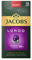 Jacobs Kávékapszula, Nespresso kompatibilis Jacobs Lungo 8 Intenso 10db kapszula (59709) - iroda-ellatas