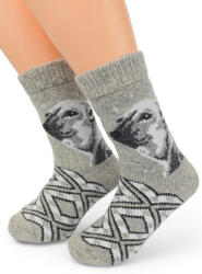  Férfi Bélelt 100% Gyapjú Papucs, Size 38-41 (Wełniane Ciapy Skarpety Grube Papcie Wygodne)