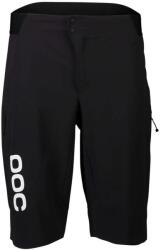POC Rövid kerékpáros nadrág kantár nélkül - GUARDIAN AIR - fekete
