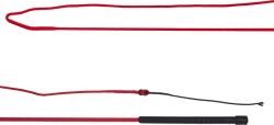 QHP Futószárazó ostor, szétcsavarható, 180 cm - piros
