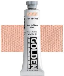 Golden Acrylics Heavy Body akrilfesték, 59 ml - 1576, titan mars pale
