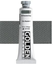 Golden Acrylics Heavy Body akrilfesték, 59 ml - 1444, n4 neutral gray