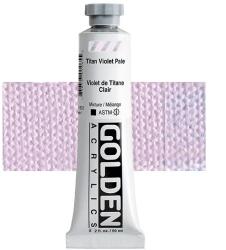 Golden Acrylics Heavy Body akrilfesték, 59 ml - 1573, titan violet pale