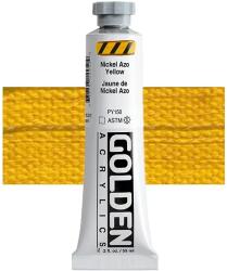 Golden Acrylics Heavy Body akrilfesték, 59 ml - 1225, nickel azo yellow