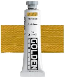 Golden Acrylics Heavy Body akrilfesték, 59 ml - 1410, yellow oxide