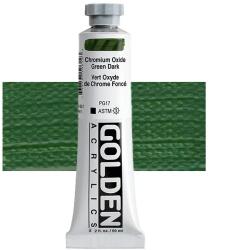 Golden Acrylics Heavy Body akrilfesték, 59 ml - 1061, chromium oxide green dark