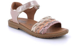 PRIMIGI sandale fată cu velcro bronz (145BCC)