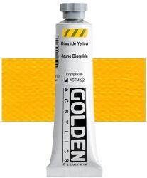Golden Acrylics Heavy Body akrilfesték, 59 ml - 1147, diarylide yellow