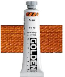 Golden Acrylics Heavy Body akrilfesték, 59 ml - 1302, azo gold