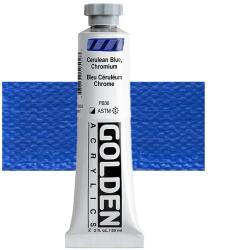 Golden Acrylics Heavy Body akrilfesték, 59 ml - 1050, cerulean blue chromium