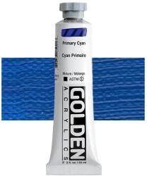 Golden Acrylics Heavy Body akrilfesték, 59 ml - 1500, primary cyan