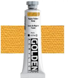 Golden Acrylics Heavy Body akrilfesték, 59 ml - 1222, naples yellow deep
