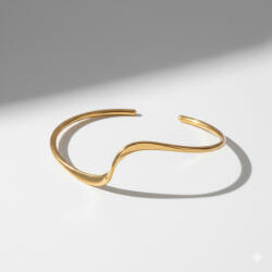 KÁRPÁTHY ékszer Golden Flow aranyozott karperec