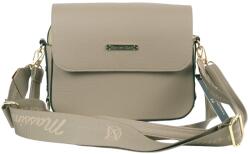 Massimo Connti Massimo Contti kézitáska postás táska bézs taupe bőr Ökológiai válltáska (190 bez)