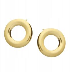 Lovrin arany női fülbevaló 585 divatos gumis minta 10 mm ideális ajándék 0.48g (60828684)