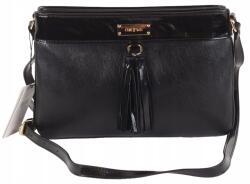 Femestage kézitáska, fekete, ökológiai bőr, 18×28×4cm (BAG3190-020)