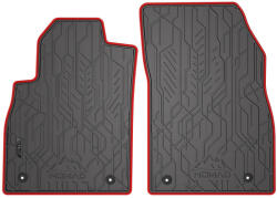 FroGum NOMAD Opel Astra J 2009-2020-ig ELÜLSŐ PÁR AUTÓ GUMISZŐNYEG 2DB-OS SZETT PIROS SZEGÉLLYEL PRÉMIUM (ND0691)